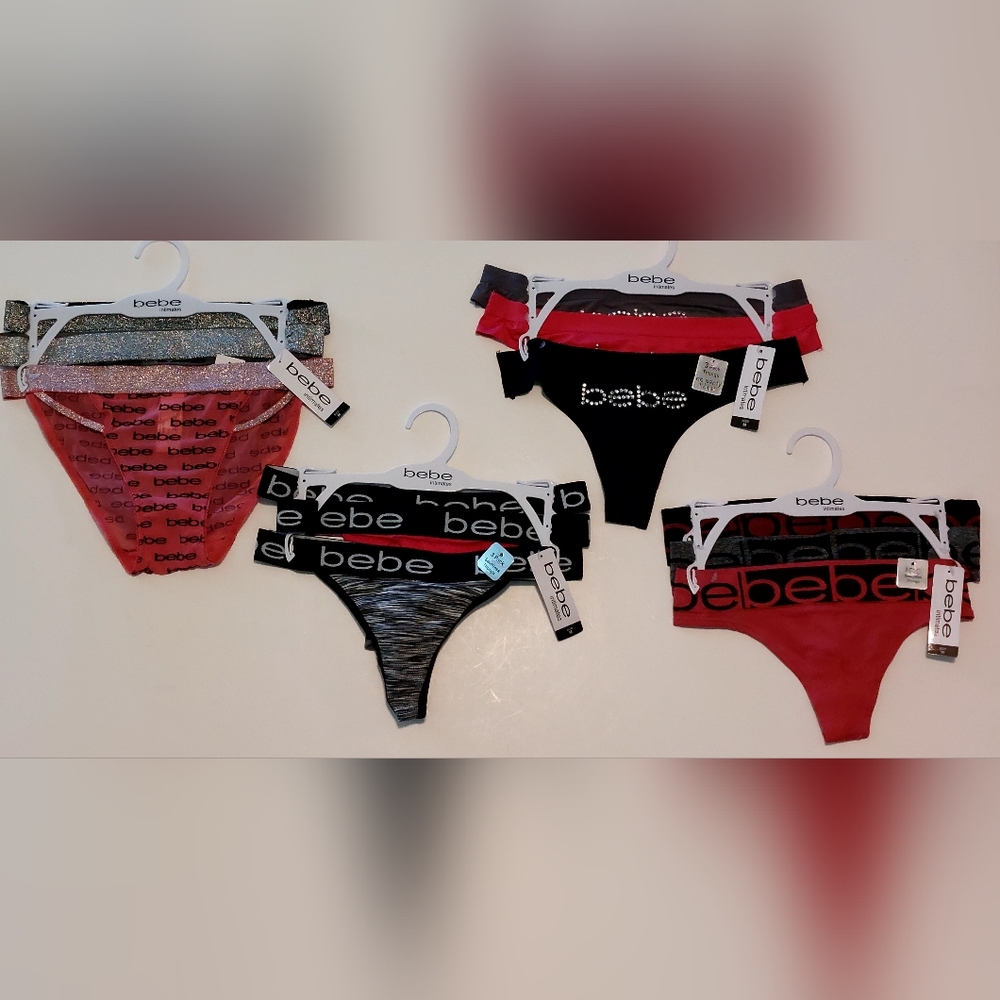 Bebe Panties Hicuts and Thongs
